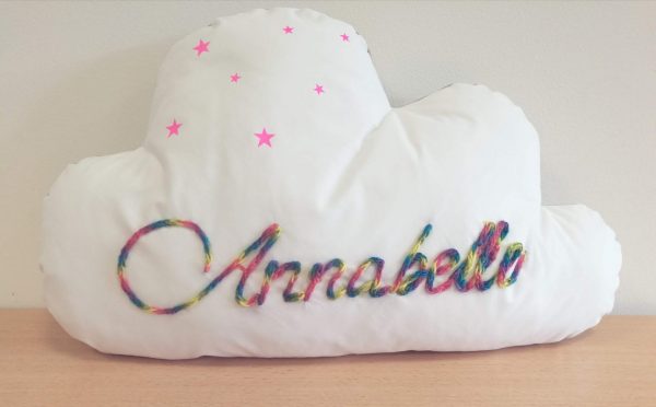 Coussin personnalisée nuage