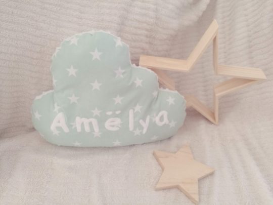 Coussin personnalisable nuage