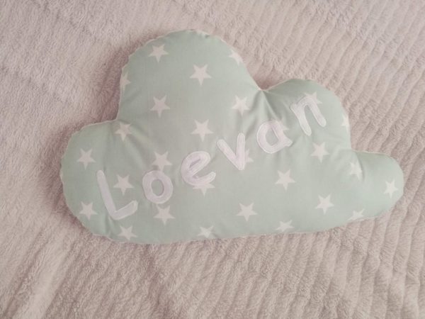 Coussin personnalisable nuage