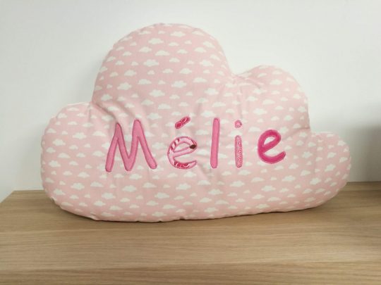 coussin personnalisable nuage