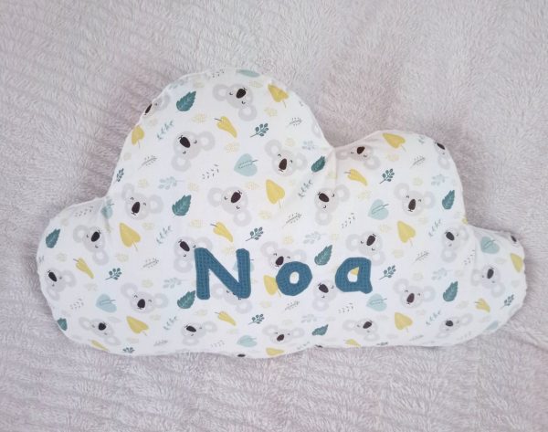 coussin nuage personnalisé