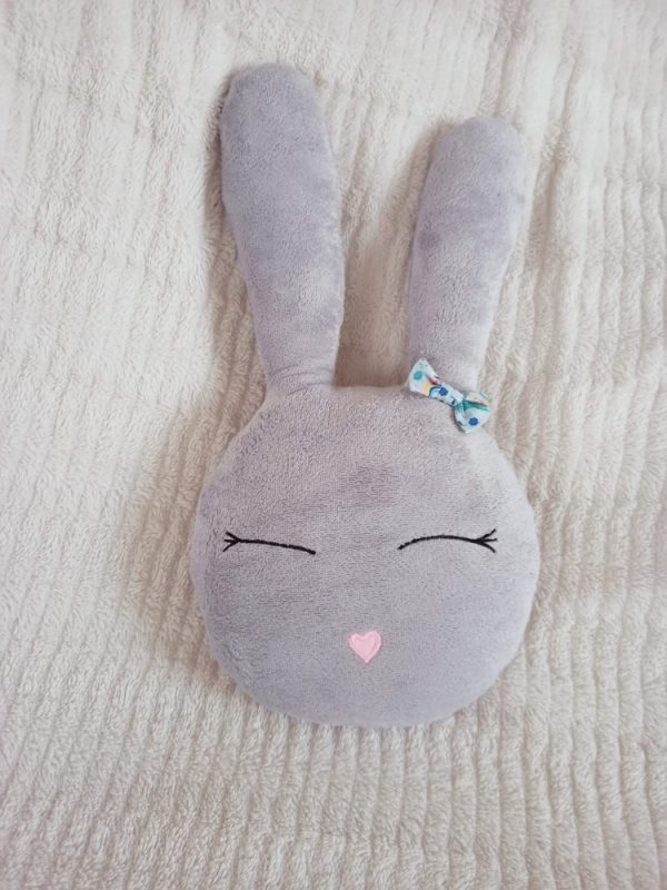 coussin lapin personnalisé